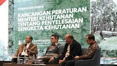 Perkuat Tata Kelola Hutan, Kemenhut Gelar Konsultasi Publik Soal Aturan Sengketa Kehutanan