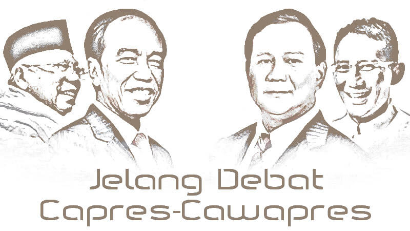 Jelang Debat Capres-Cawapres
