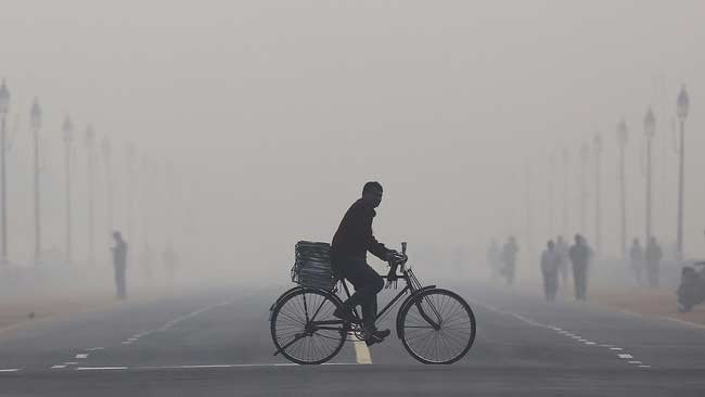 Ilustrasi polusi udara