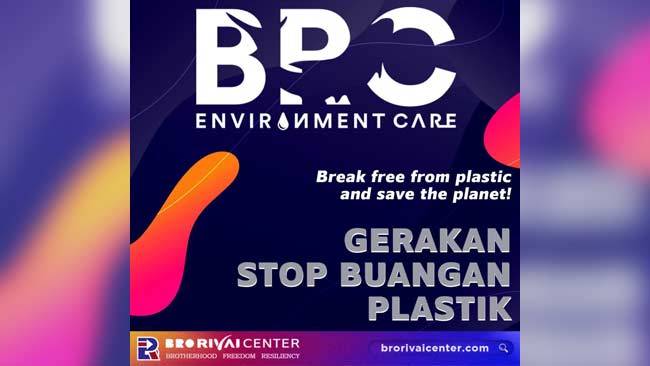Peduli Lingkungan, Brorivai Center Inisiasi Gerakan Petisi 'Stop Buangan Plastik ke Laut'