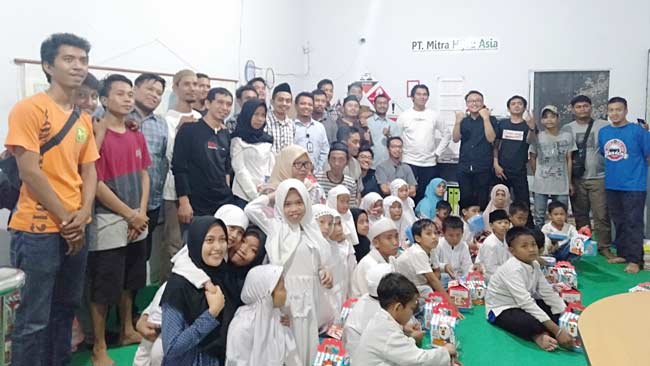 Ramadhan Berbagi, PT. Mitra Hijau Asia Bukber dengan Anak Panti Asuhan