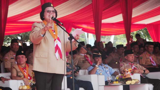 Menteri Siti: Gerakan Pramuka Bisa Jadi Penggerak Perbaikan Lingkungan