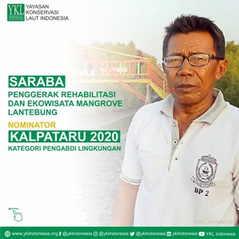 Kisah Saraba, Pencetus Rehabilitasi Mangrove Lantebung Makassar