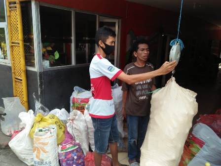 Nasabah Bank Sampah Menurun Drastis Selama Pandemi Covid-19
