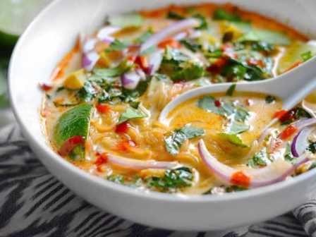 Thai curry vegetrable menu ala vegetarian