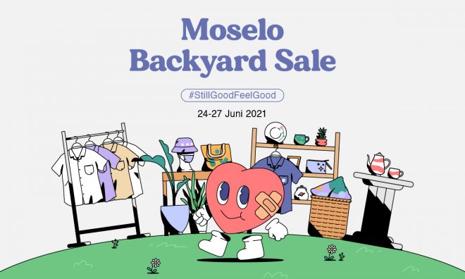 Moselo Gelar ‘Backyard Sale 2021’, Apresiasi Kualitas Karya Kreator Lokal
