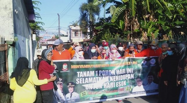 30 Ribu Pohon di 1000 Titik Menandai Hari Jadi Kota Makassar ke-414
