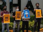 Soroti Krisis Iklim, Komunitas Fossil Free Layangkan Petisi ke Direktur BNI