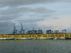 Aksi Koalisi Save Spermonde Serukan Penghentian Reklamasi Makassar New Port