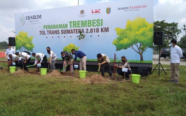 'Djarum Trees for Life' Hijaukan Tol Trans Sumatera