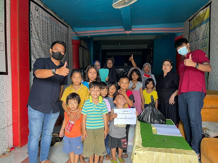 Lagi, Mitra Hijau Asia Salurkan Bantuan pada 25 Panti Asuhan di Kota Makassar