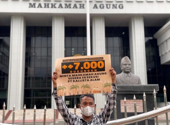 Warga Aceh Serahkan Petisi Bagi Perusahaan Perusak Lingkungan ke MA