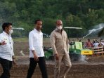 Gubernur NTT Dampingi Jokowi Tinjau Food Estate di Kabupaten Belu