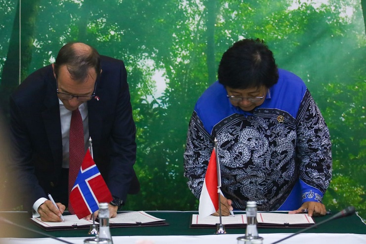 Kesepakatan Baru Indonesia-Norwegia Mendukung Pencapaian Indonesia FOLU Net Sink 2030