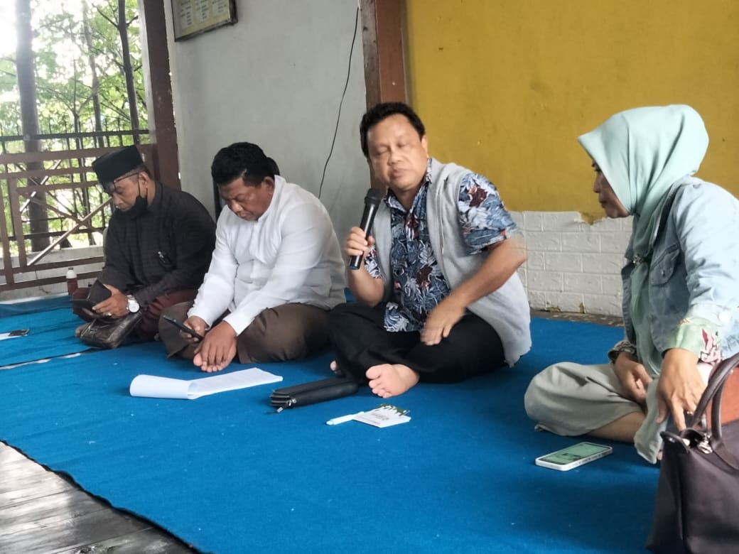 Anshar Rahman saat diskusi dengan Warga Kelurahan Sambung Jawa Kecamatan Mamajang Kota Makassar 