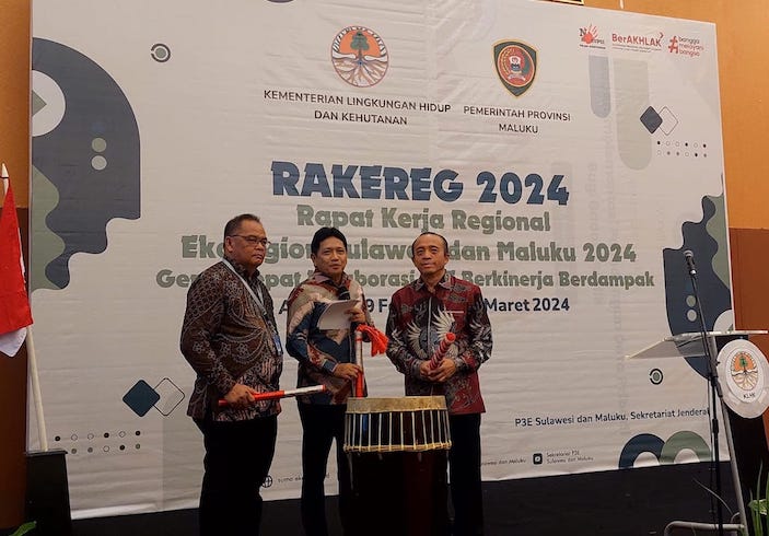 Rapat Kerja Regional P3E SUMA KLHK Sukses Dihelat di Kepulauan Maluku